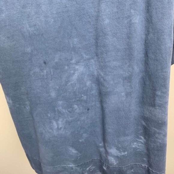 Oak Women's Tie-Dye Open Front Cardigan Navy Blue Size XL - Picture 3 of 7